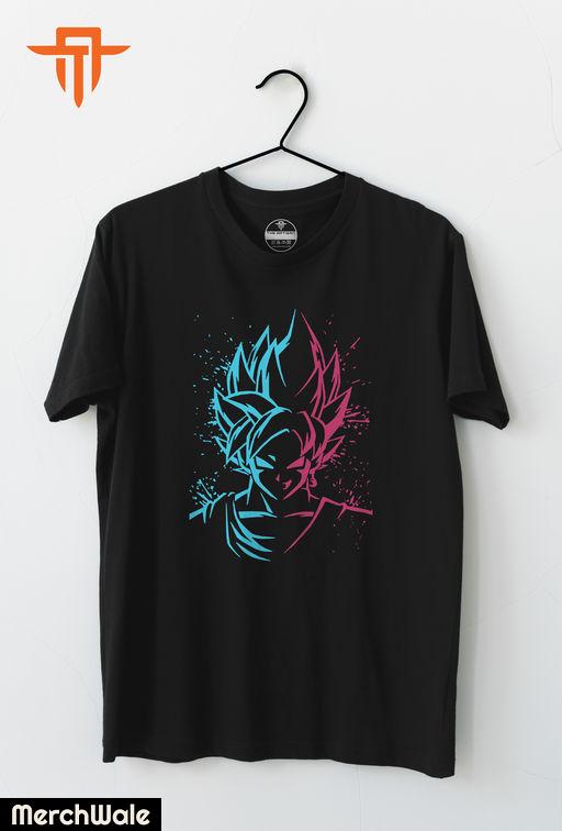 Simple black men's tee mockup