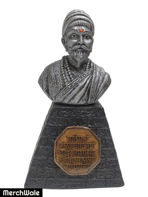 Shivaji Maharaj Religious Statue Color  Black at Rs 450  Piece in  Raigarh  Regalo Gift Shop